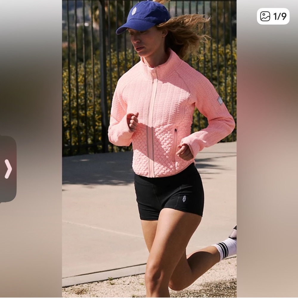 FP Movement Smock show by Free People Pink Jacket